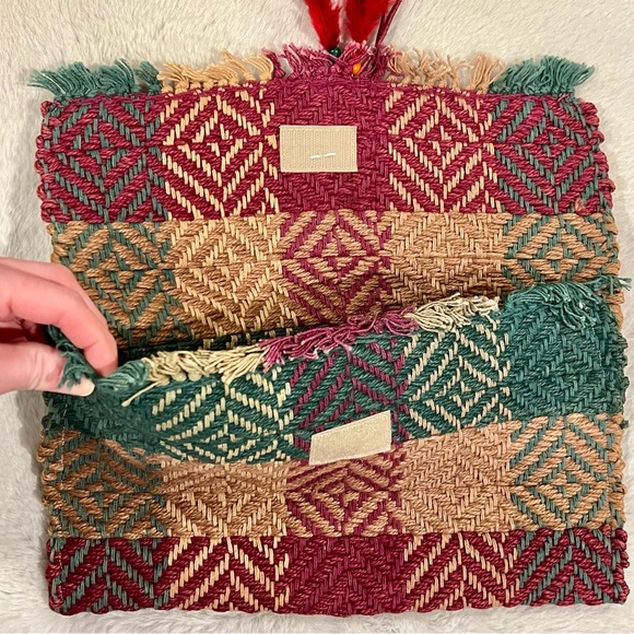 Vtg Shrake Woven Clutch - Picture 6 of 11